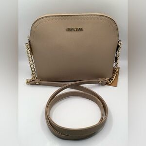 NWT Steve Madden Camel Dome crossbody.